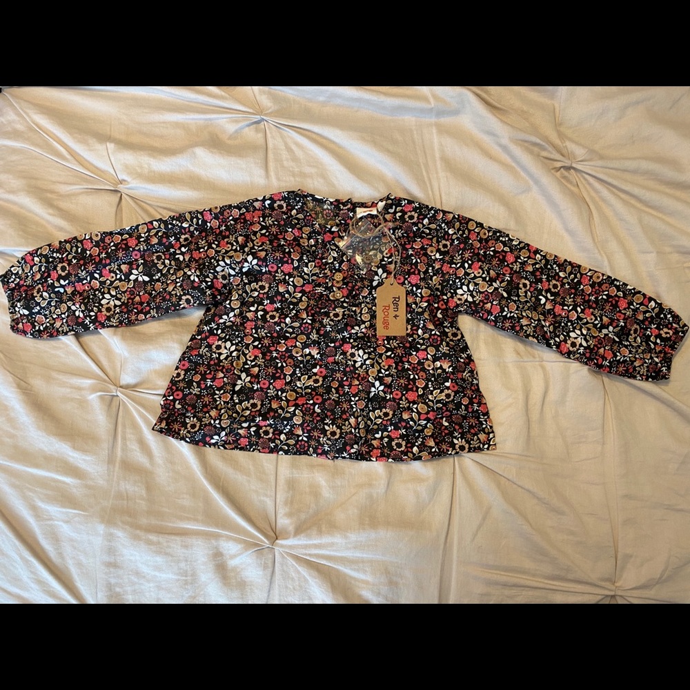 NEW Ren & Rouge Floral Top